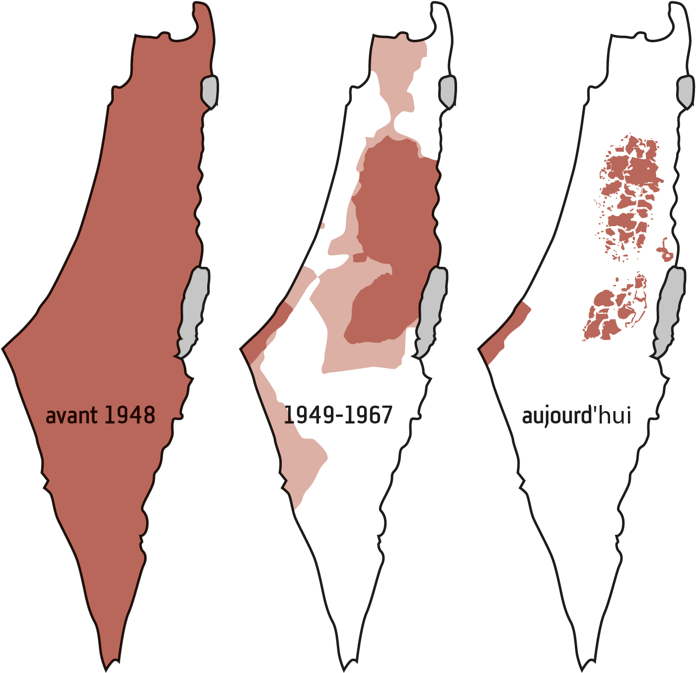 carte palestine 1948-2012